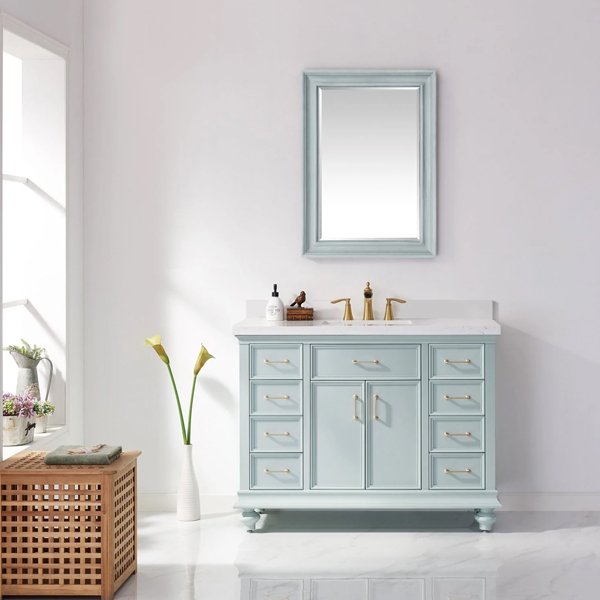 Carrara Quartz Stone Top - finland-green